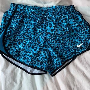Nike Leopard Print running shorts